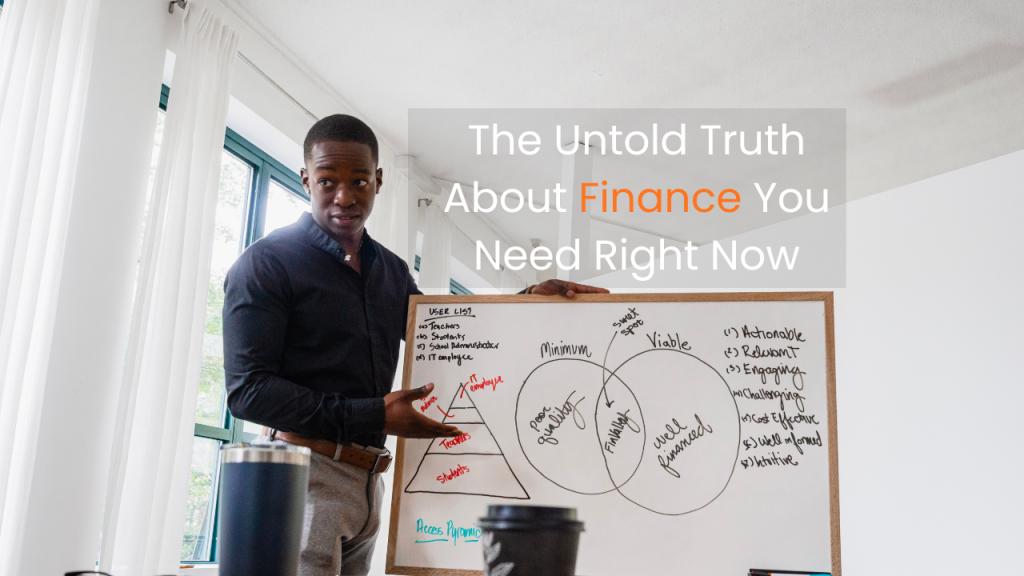 The Untold Truth About Finance You Need Right Now