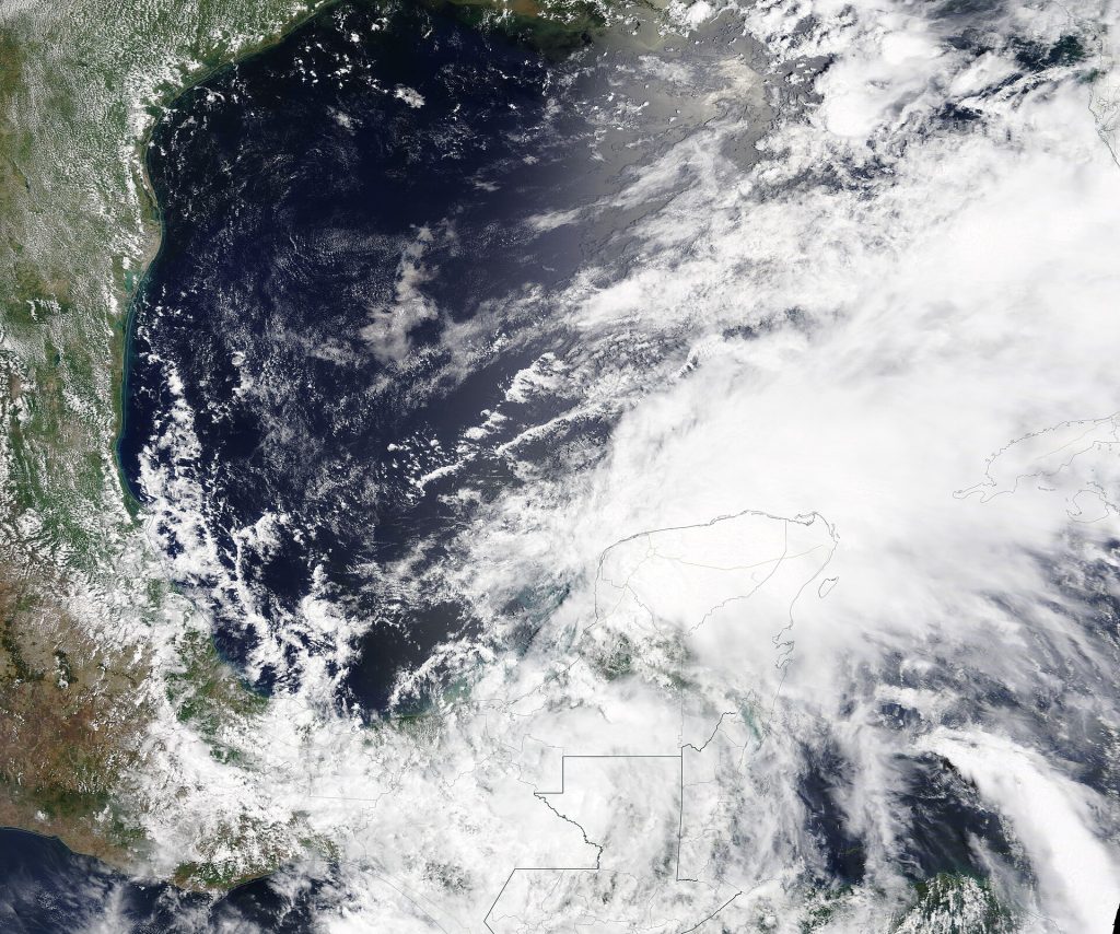Tropical Storm Cristobal (MODIS 2020-06-06)